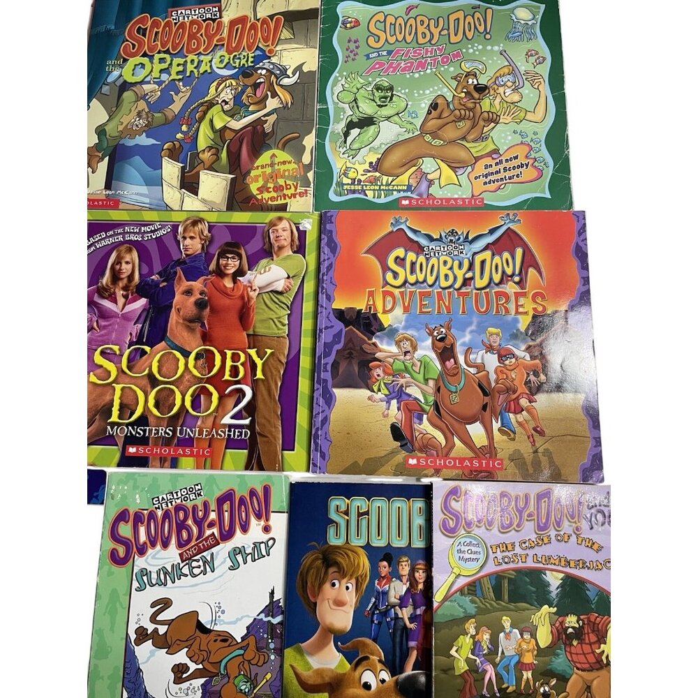11 Scooby-Doo and You Book Lot Story Chapter Mystery Scholastic Cartoon Network - Picture 3 of 8